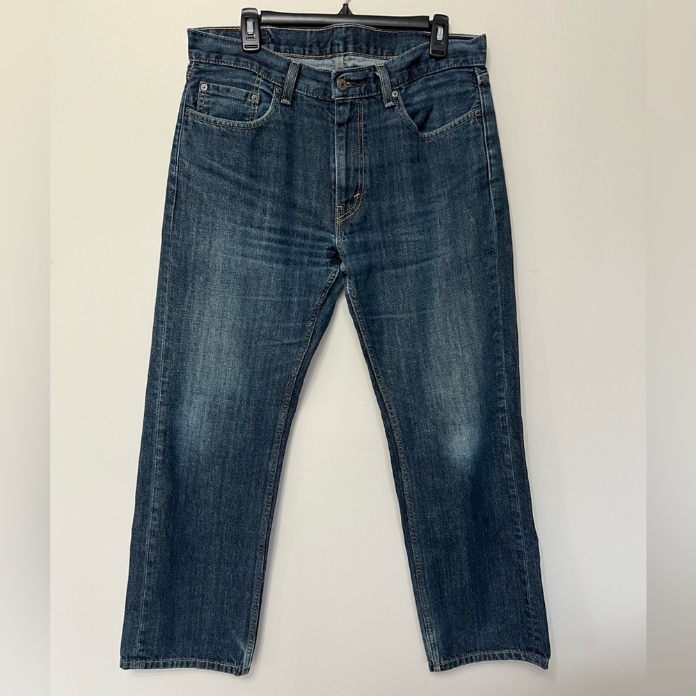 Levi's 559 Men's Relaxed Straight Jeans Medium Wash Blue Denim 34x32